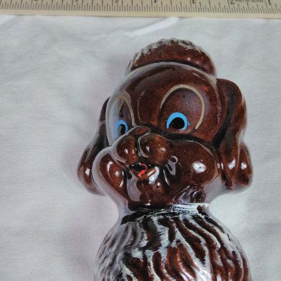 VINTAGE DOGGIE GLASS ART DECOR COLLECTIBLE - Picture 6 of 13